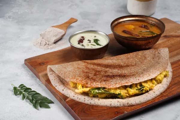 Healthy Ragi Dosa