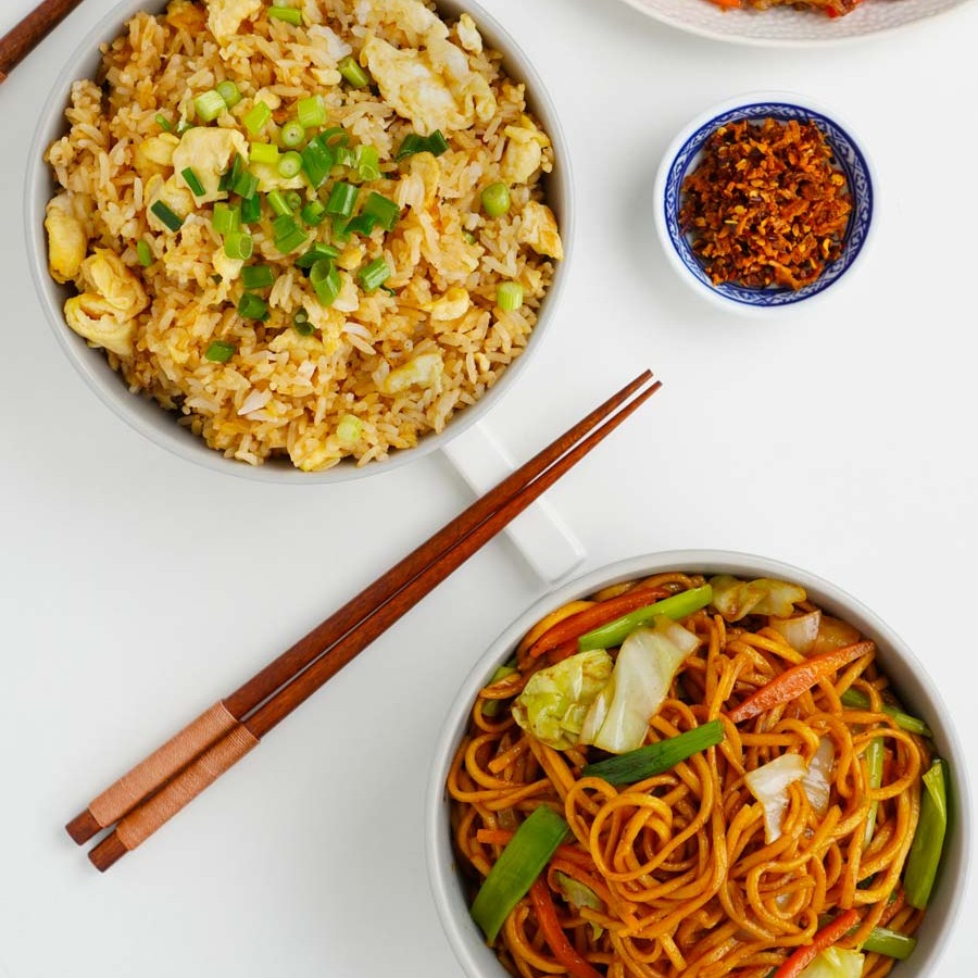 Chinese --> Fried Rice • Noodles